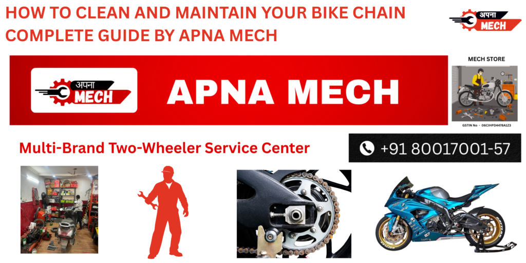 Clean Your Bike Chain 